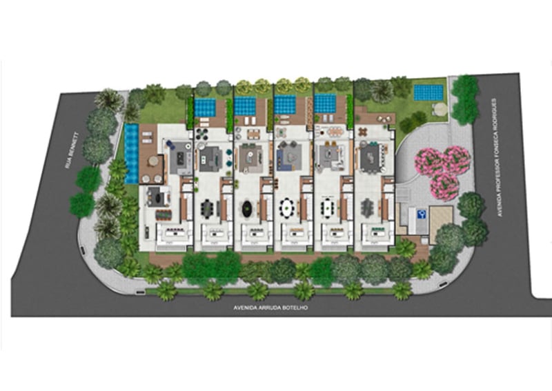 Casas de Médio e Alto Padrão 